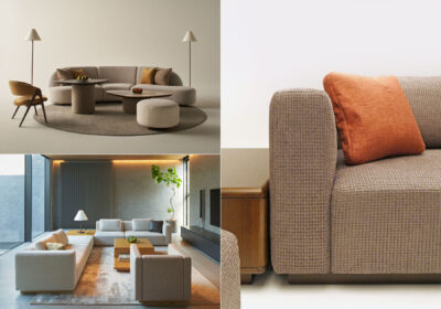 ゆったりくつろげるボリュームソファ