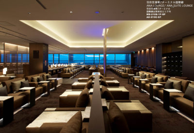 羽田空港第2ターミナル国際線　ANA LOUNGE/ ANA SUITE LOUNGE