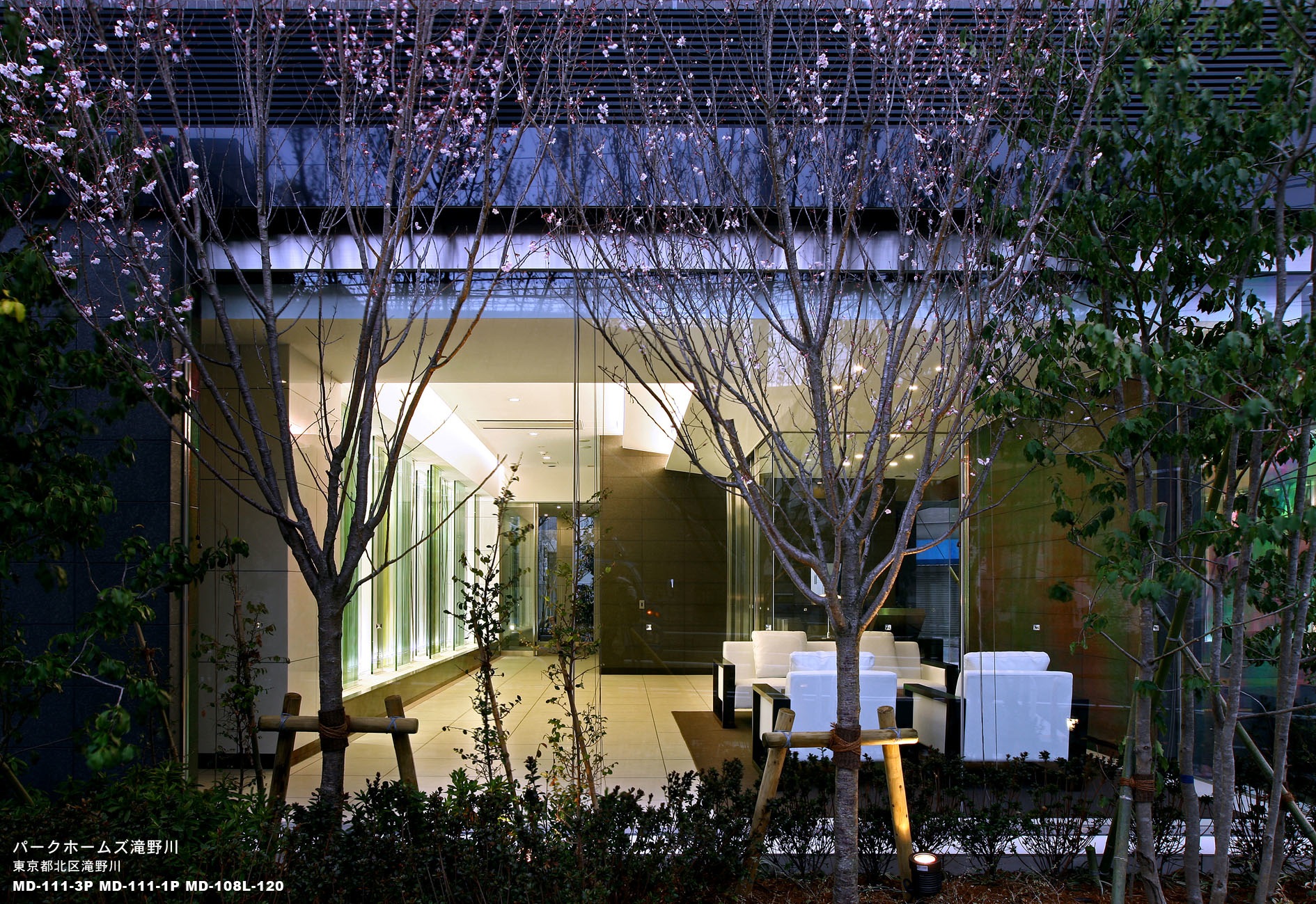 パークホームズ滝野川エントランス